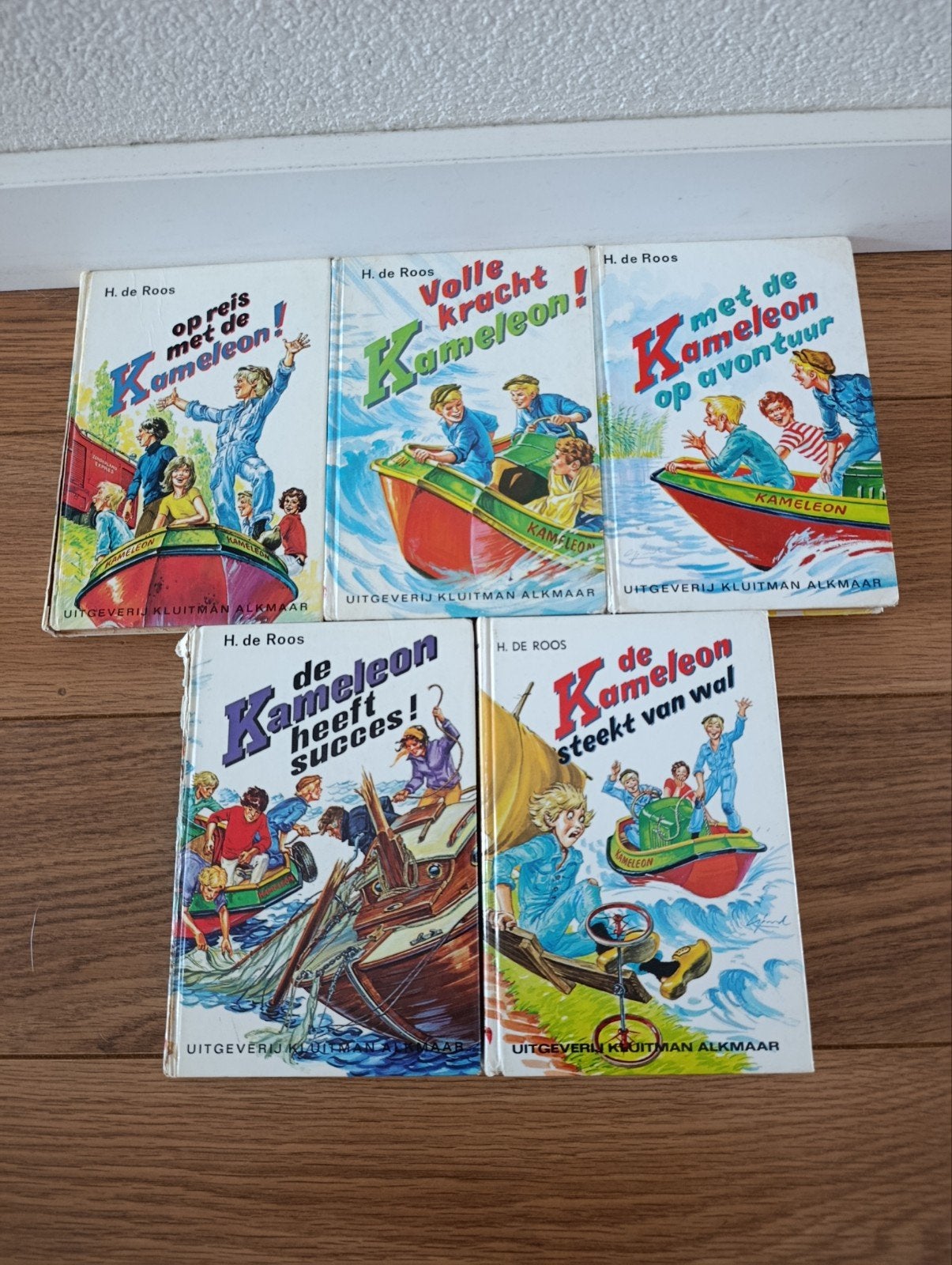 De Kameleon Boekenreeks - 5 Avonturen van H. de Roos, Boeken, Ophalen of Verzenden