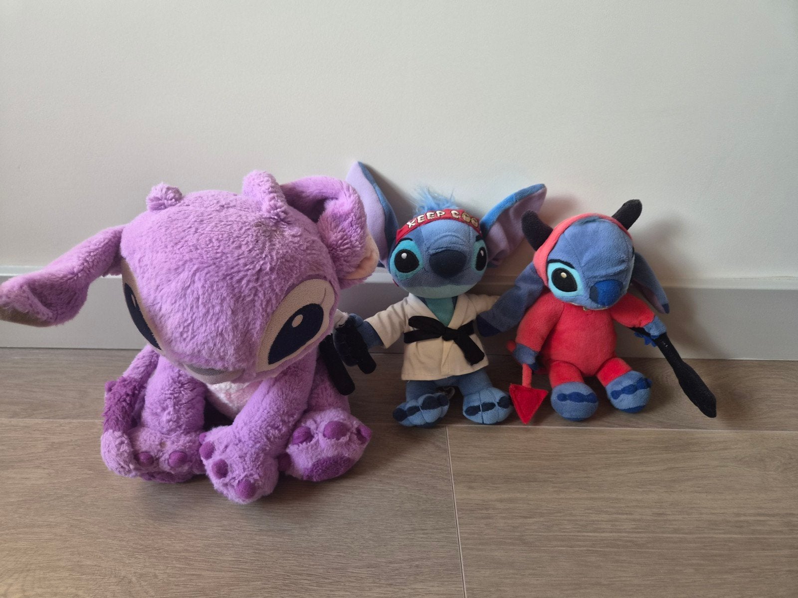 Disney Stitch Knuffels Collectie: Stitch, Angel & Devil, Ophalen of Verzenden