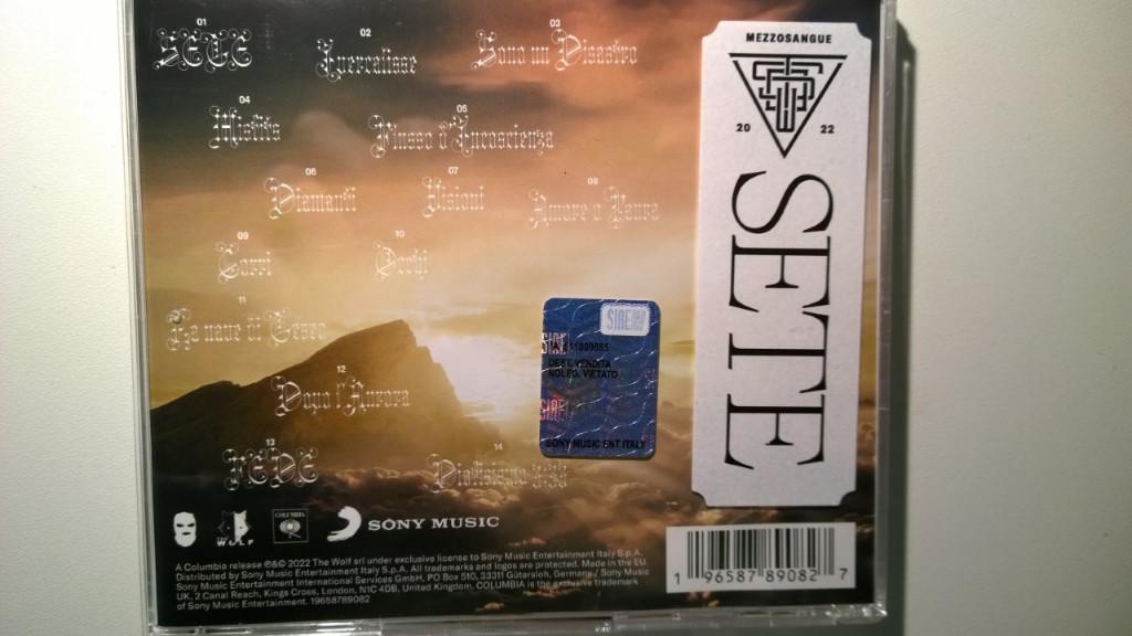MezzoSangue - Sete, Ophalen of Verzenden, Zo goed als nieuw