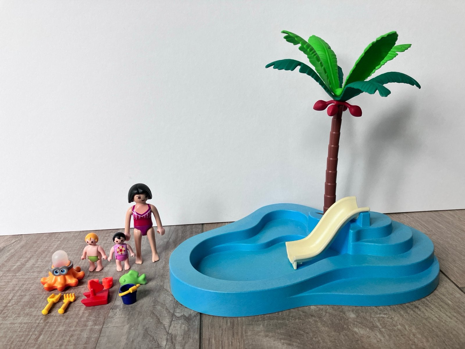 Playmobil Kinderbad met Glijbaan 6673 - Family Fun, Kinderen en Baby's, Gebruikt, Complete set, Overige typen, Family fun