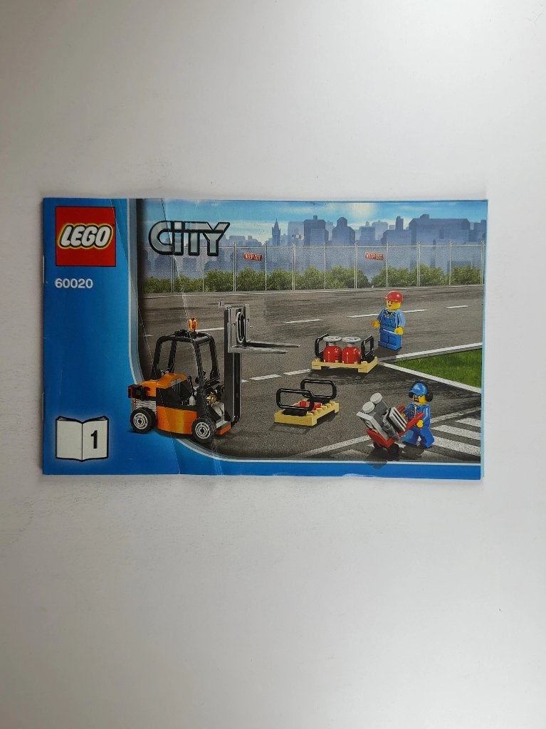 LEGO City 60020 (Instructions) for Set 60020 Cargo Truck, Kinderen en Baby's, Lego, Overige typen, Ophalen of Verzenden, City