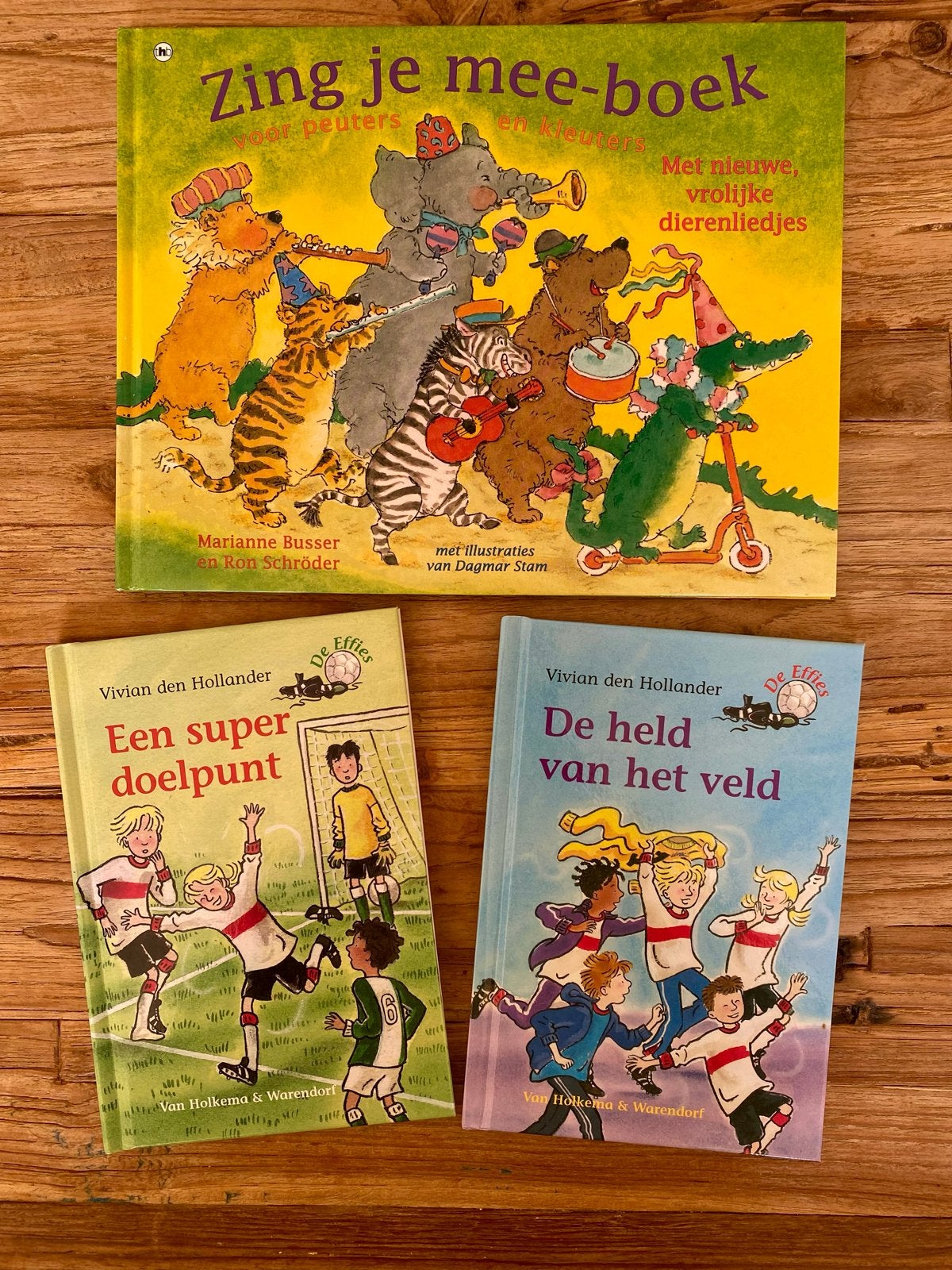 Zing je mee-boek & De Effies boeken (3 stuks), Boeken, 5 of 6 jaar, Fictie algemeen, Jongen of Meisje, Ophalen of Verzenden