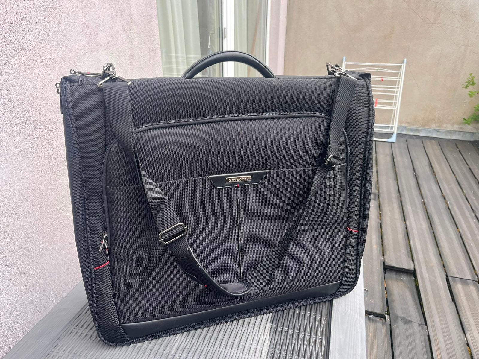 Samsonite Pro-DLX kledingtas (Business Premium-serie), Ophalen, 40 tot 60 cm, Zwart, Minder dan 20 cm