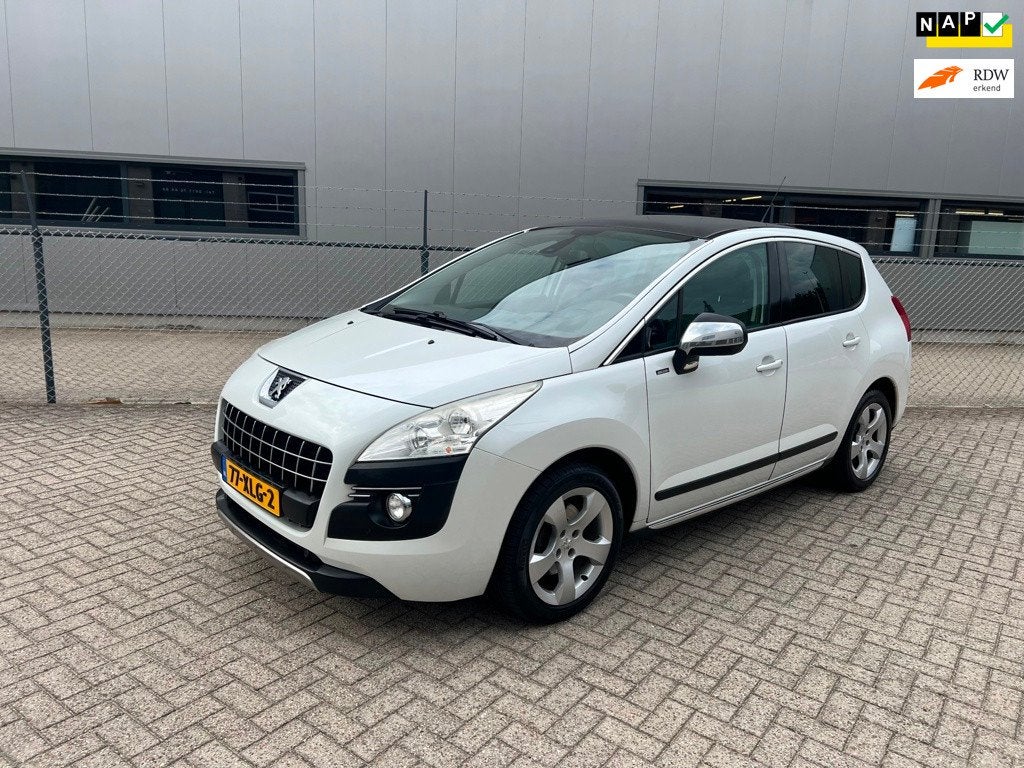 Peugeot 3008 1.6 THP Online l Nw motorolie + filter l Apk to, Auto's, Peugeot, Gebruikt, Wit, Grijs, 1455 kg