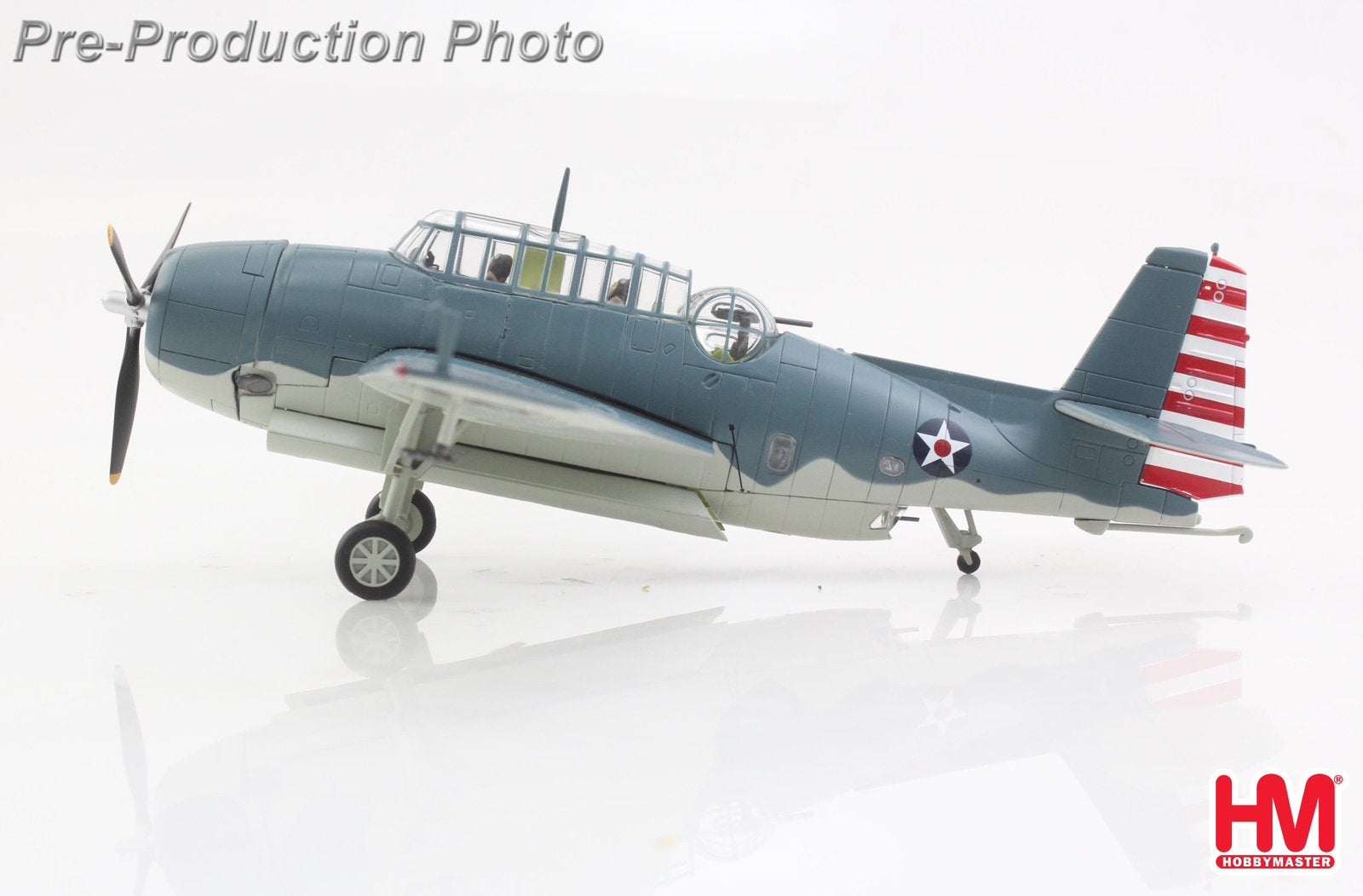 Hobby Master HA1224 | Grumman TBF-1 Avenger, Ophalen, Schaalmodel, Nieuw, Pilot Station