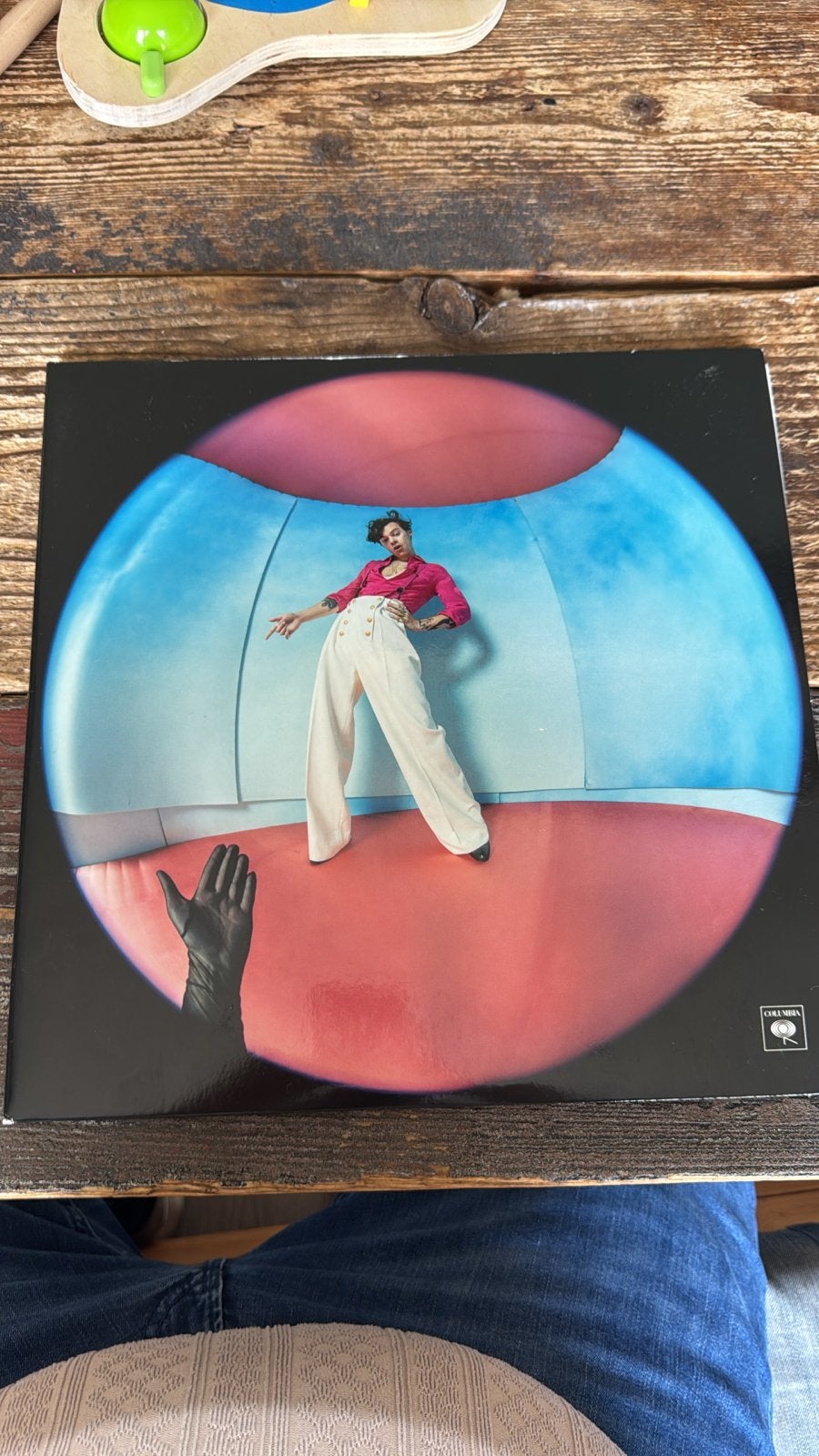 Harry Styles Clear with Black & White Splatter Vinyl - 2LP, Gebruikt, Pop, Colored vinyl, Ophalen of Verzenden