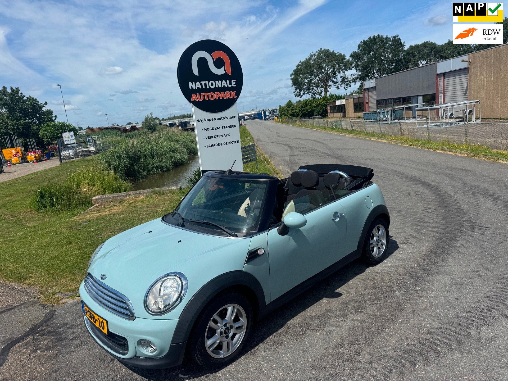 Mini Cabrio 2013 * 1.6 One Pepper * APK 2027 * NETTE AUTO !, Auto's, Voorwielaandrijving, Gebruikt, Euro 6, 4 cilinders