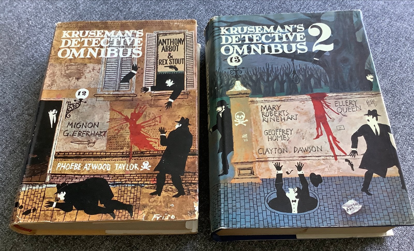 Kruseman's Detective Omnibus 1 & 2 (1964/1965), Ophalen of Verzenden, Gelezen
