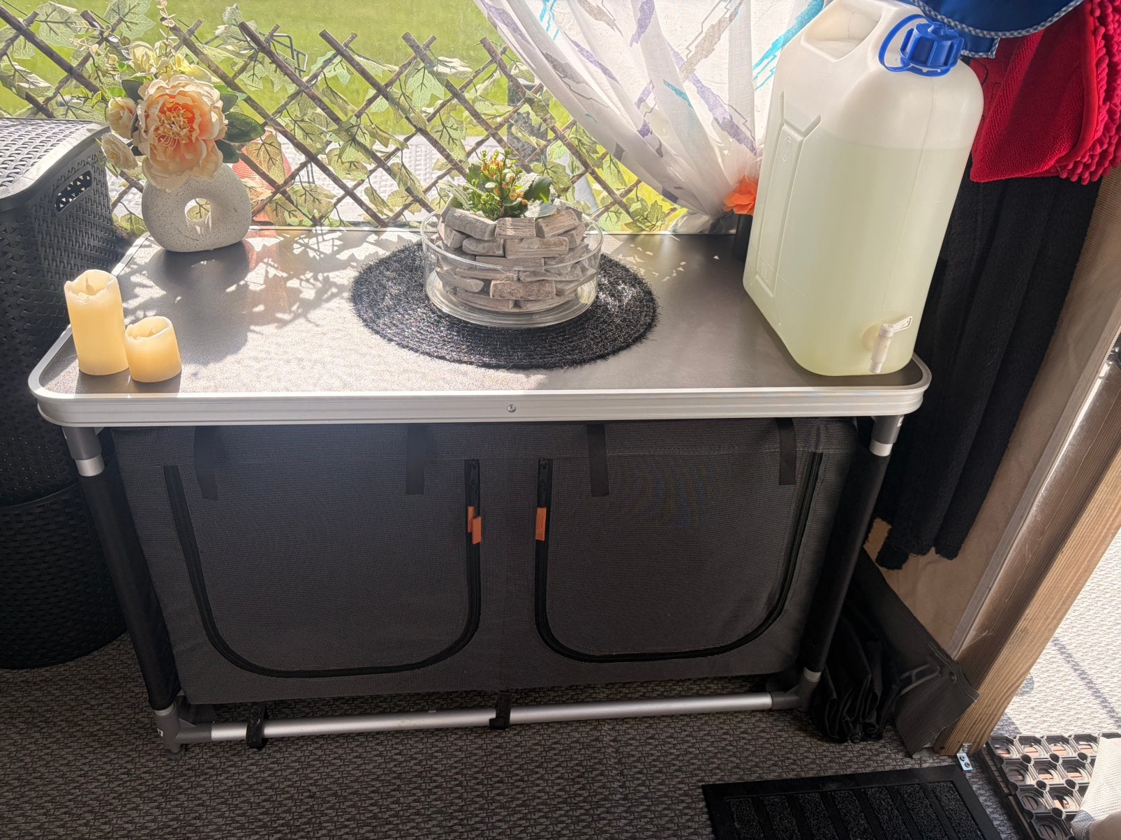 Obelink DeLuxe Campingkast (opvouwbaar), Ophalen of Verzenden, Zo goed als nieuw, Campingkast