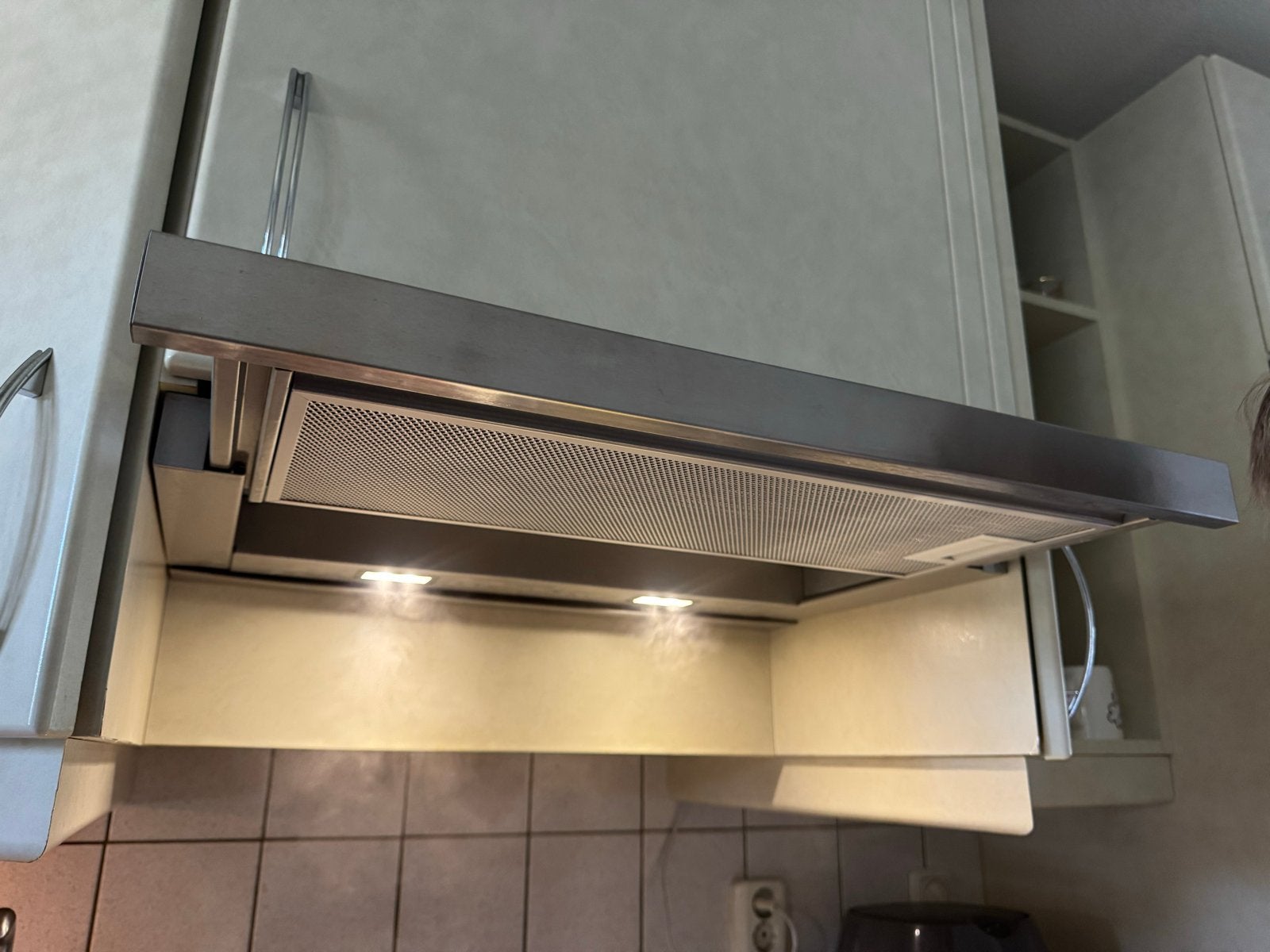Siemens Vlakschermkap - Inbouw Afzuigkap, Witgoed en Apparatuur, Ophalen of Verzenden, Zo goed als nieuw, Inbouw, Vlakschermkap