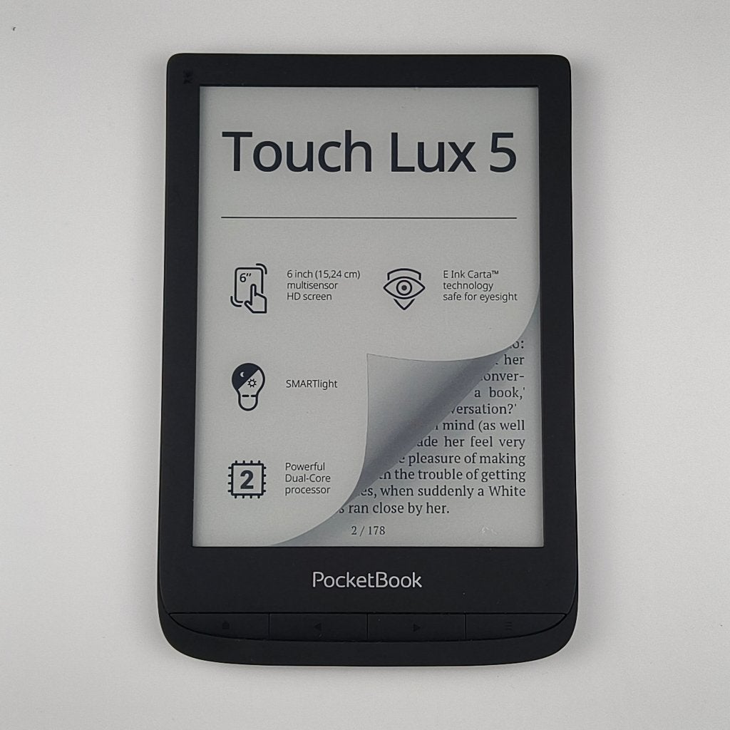 Pocketbook Touch Lux 5 ereader 8GB - Nette staat! (E370), Computers en Software, E-readers, Zo goed als nieuw, Ophalen of Verzenden