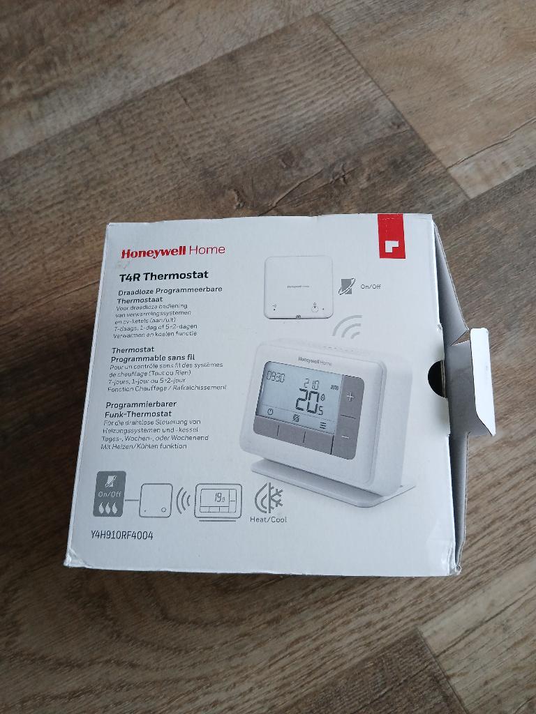 Honeywell draadloze thermostaat, Doe-het-zelf en Verbouw, Thermostaten, Ophalen, Gebruikt