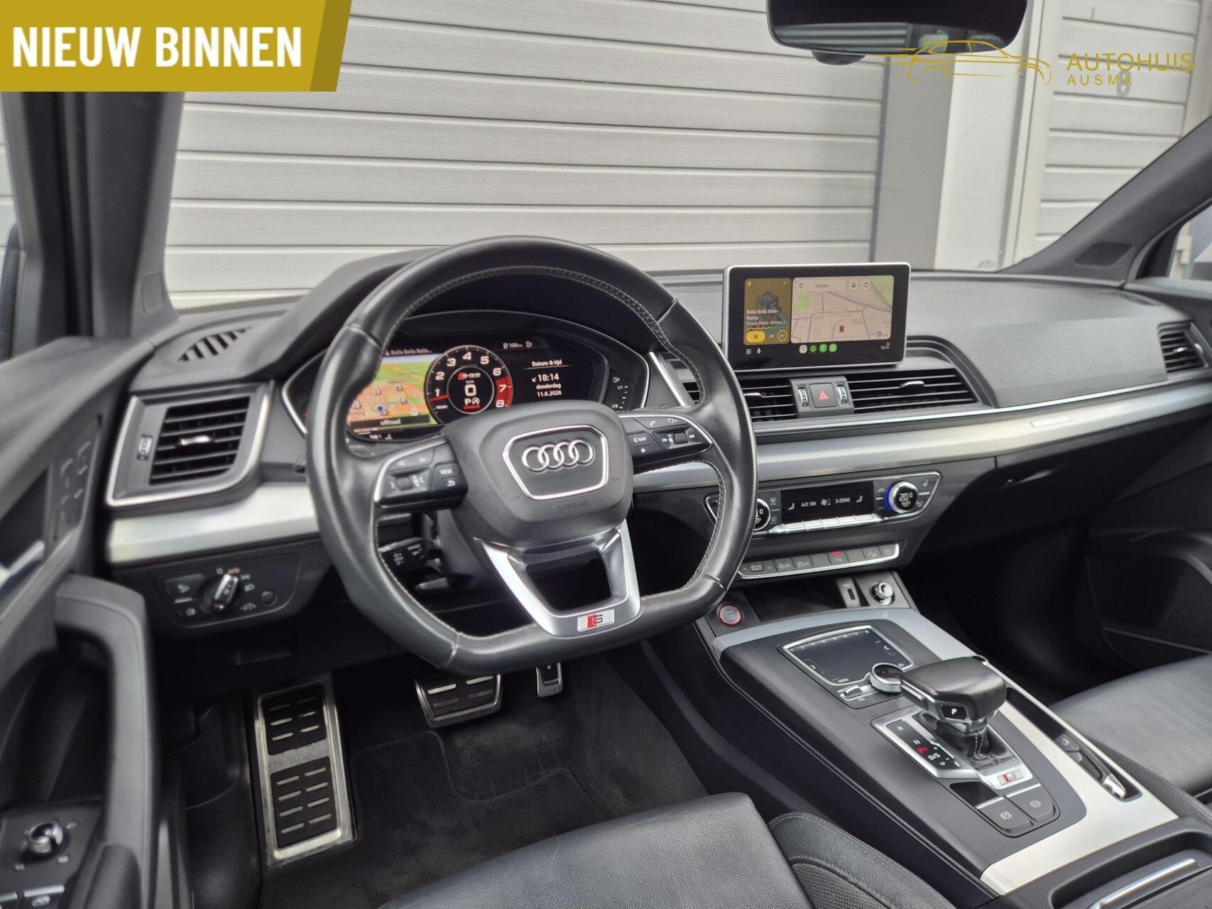 Audi SQ5 3.0 TFSI SQ5 quattro 355PK/ABT/Lucht/Trekhaak/Pano/, Auto's, Audi, Automaat, Gebruikt, 2995 cc, Met garantie (alle)