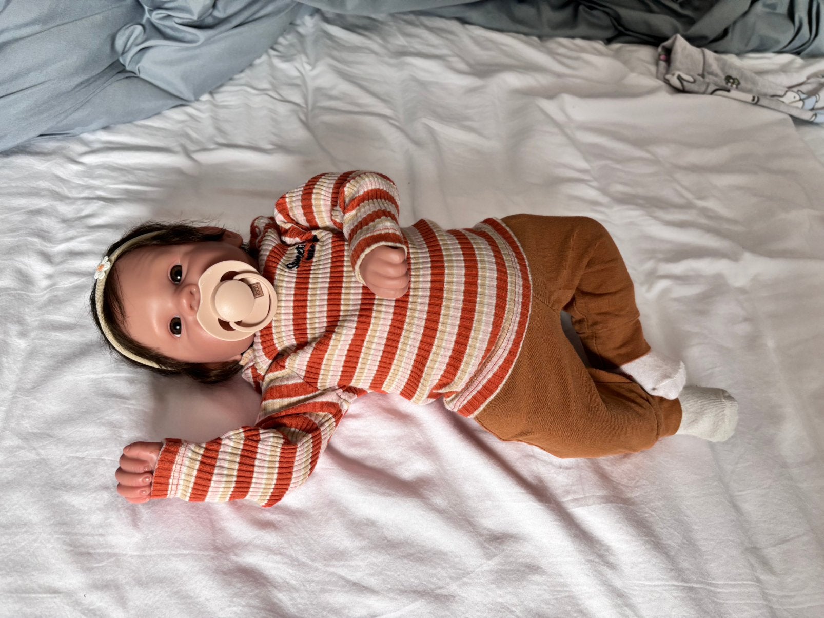 Reborn baby alice, Verzamelen, Ophalen of Verzenden, Nieuw, Pop, Levensecht of Reborn