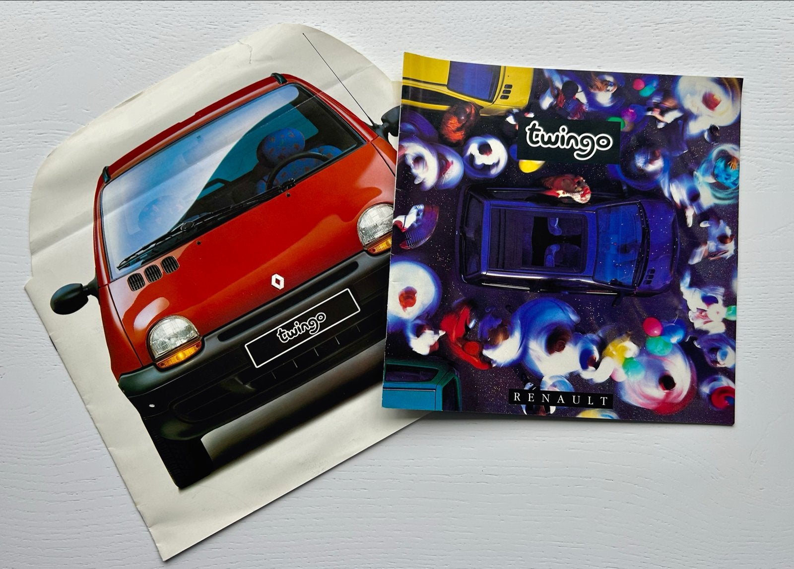 Renault Twingo folders - Unieke verzamelobjecten, Boeken, Ophalen of Verzenden, Gelezen, Renault