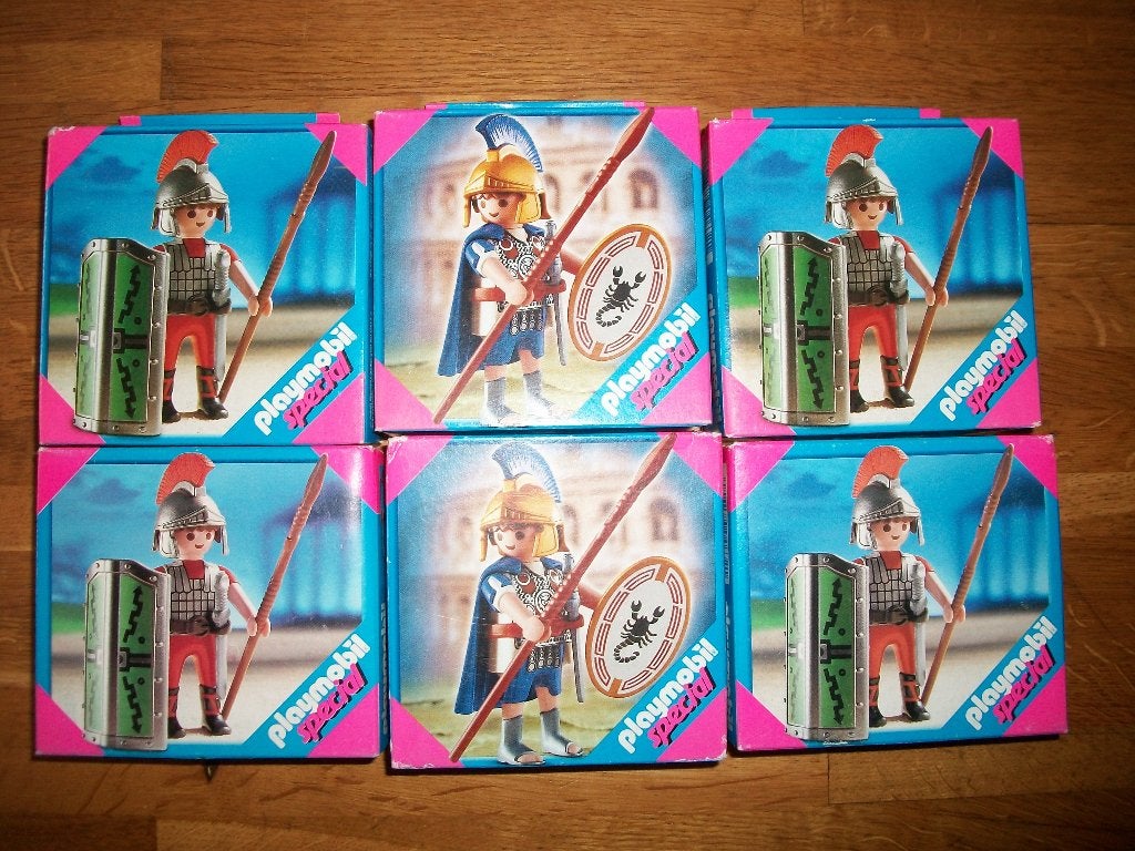 4632 + 4659 Romeinse soldaten / Centurio / Tribuun, Kinderen en Baby's, Speelgoed | Playmobil, Ophalen of Verzenden, Nieuw, Complete set