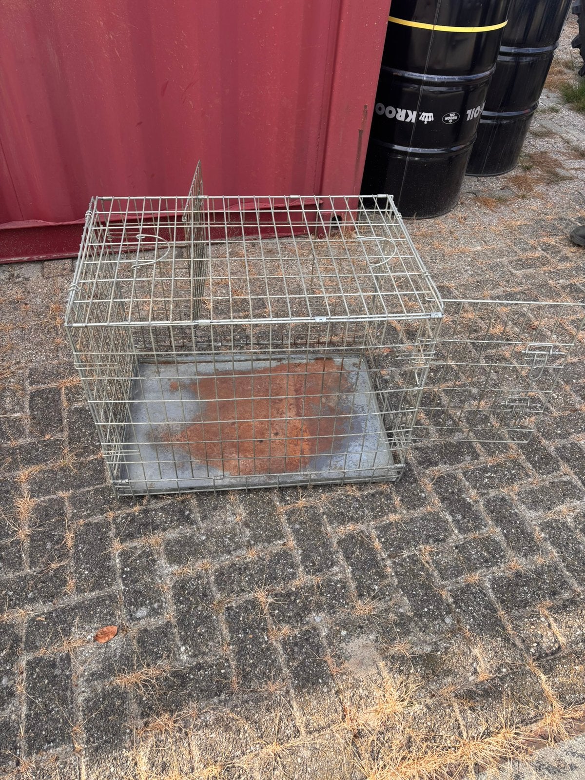 Honden/katten bench, Dieren en Toebehoren, Ophalen, Zo goed als nieuw
