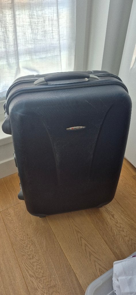 Koffer - luggage, Overige materialen, Wieltjes, Gebruikt, 35 tot 45 cm