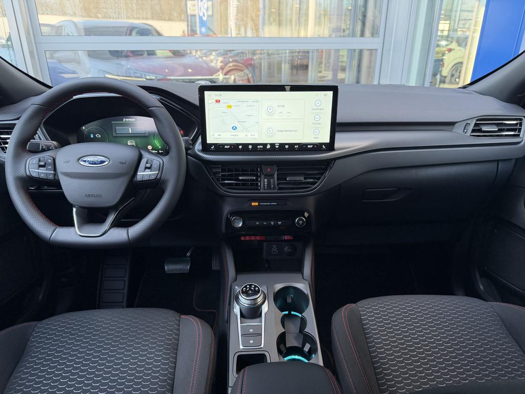 Ford Kuga 2.5 PHEV ST-Line | Trekhaak wegkl. | Driver ass. P, 12 maanden, Zwart, 4 cilinders, Wit