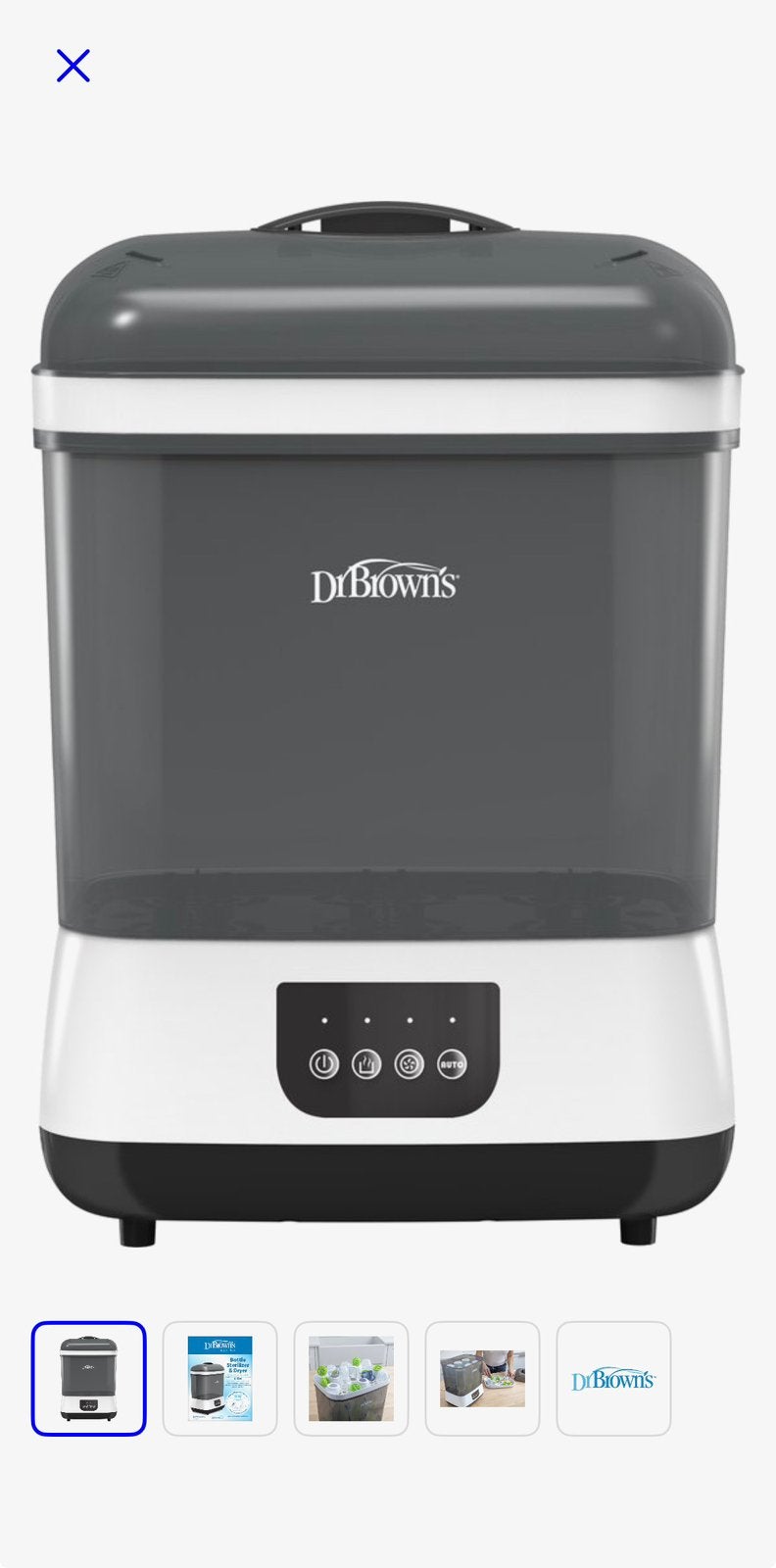 Dr Browns Sterilisator, Ophalen of Verzenden, Zo goed als nieuw, Sterilisator