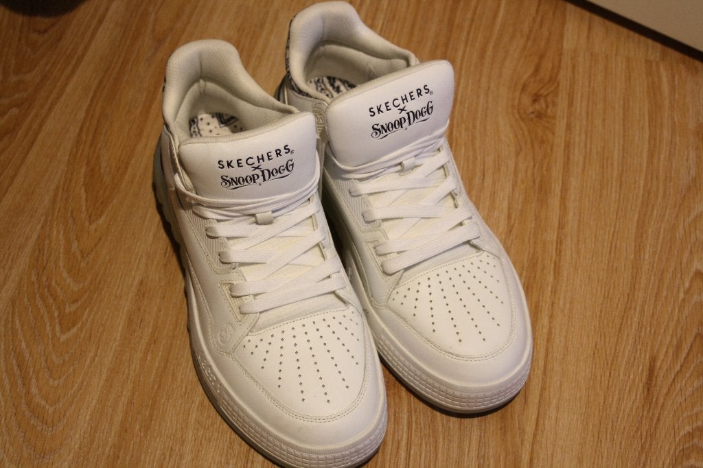 skechers Snoop Dogg, Wit, Ophalen of Verzenden, Skechers, Sneakers of Gympen