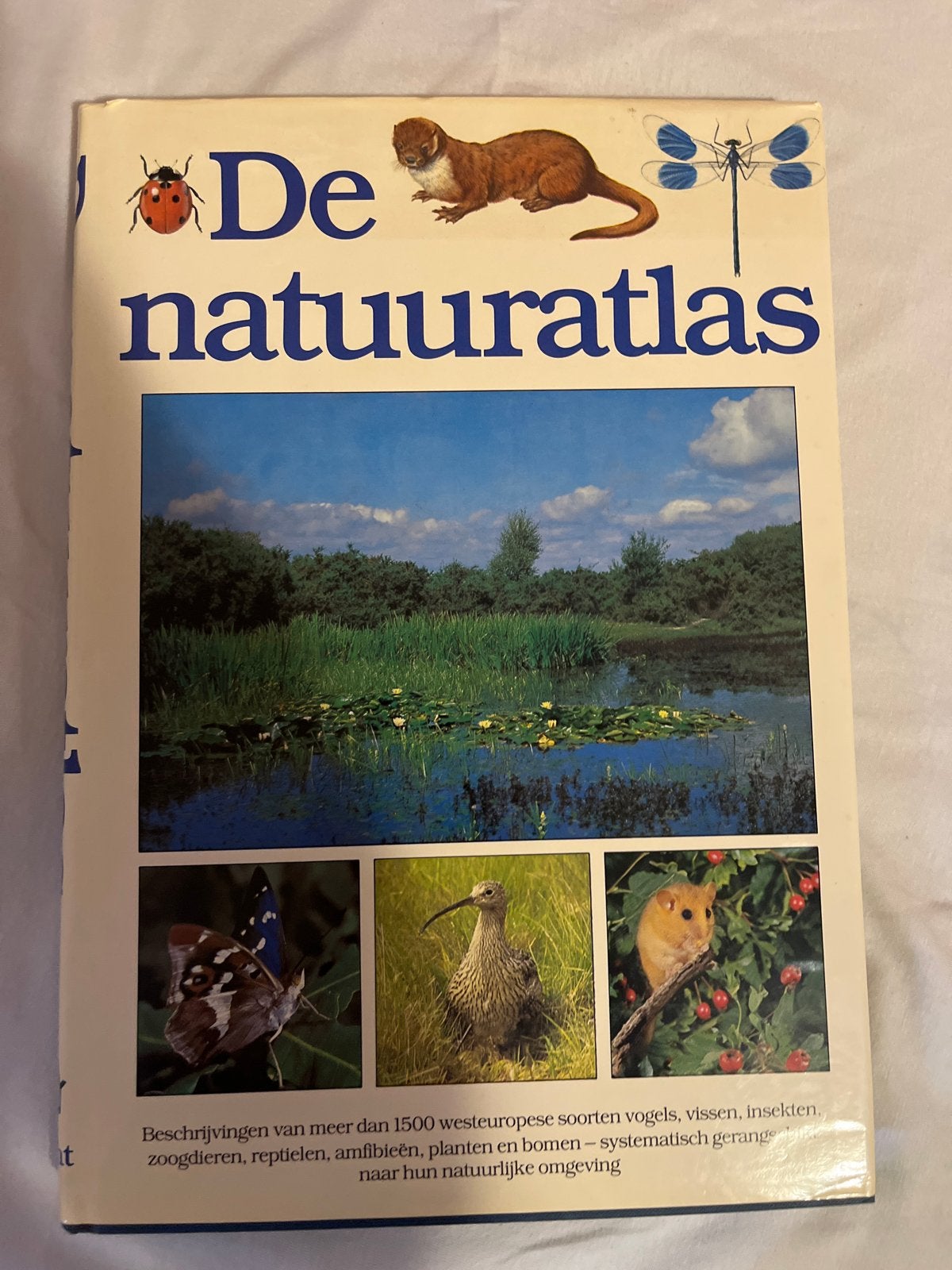 De Natuuratlas - Prachtig boek met veel informatie, Boeken, Natuur, Ophalen of Verzenden, Zo goed als nieuw, Natuur algemeen