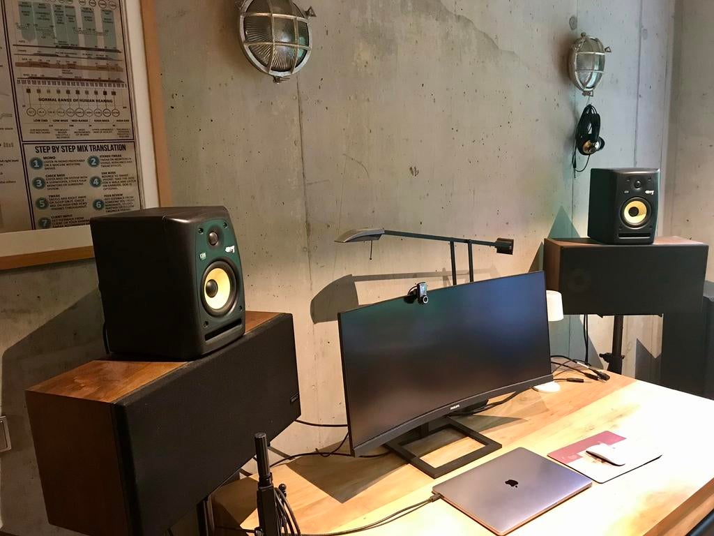 KRK Rokit 5 monitor set, Muziek en Instrumenten, Verzenden, Zo goed als nieuw, Minder dan 500 watt, Monitor(versterker)