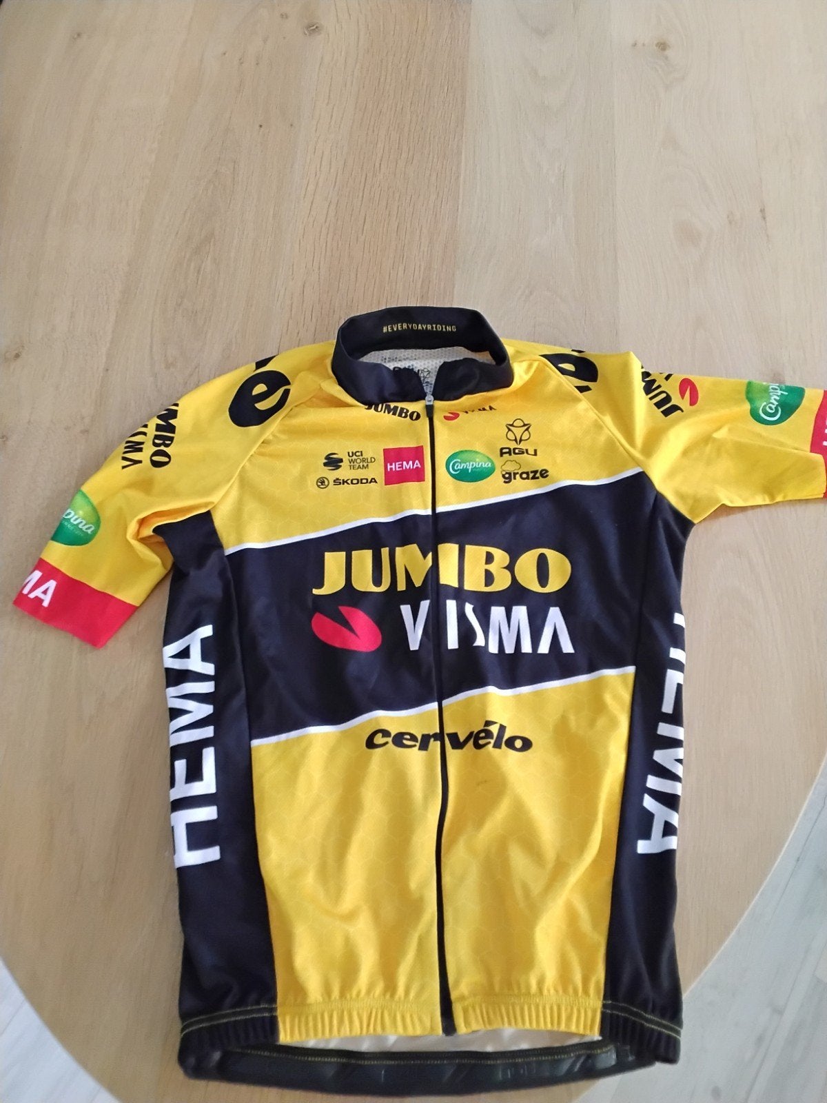 Jumbo Visma Wielershirt - Maat S, Dames, Zo goed als nieuw, Bovenkleding, AGU