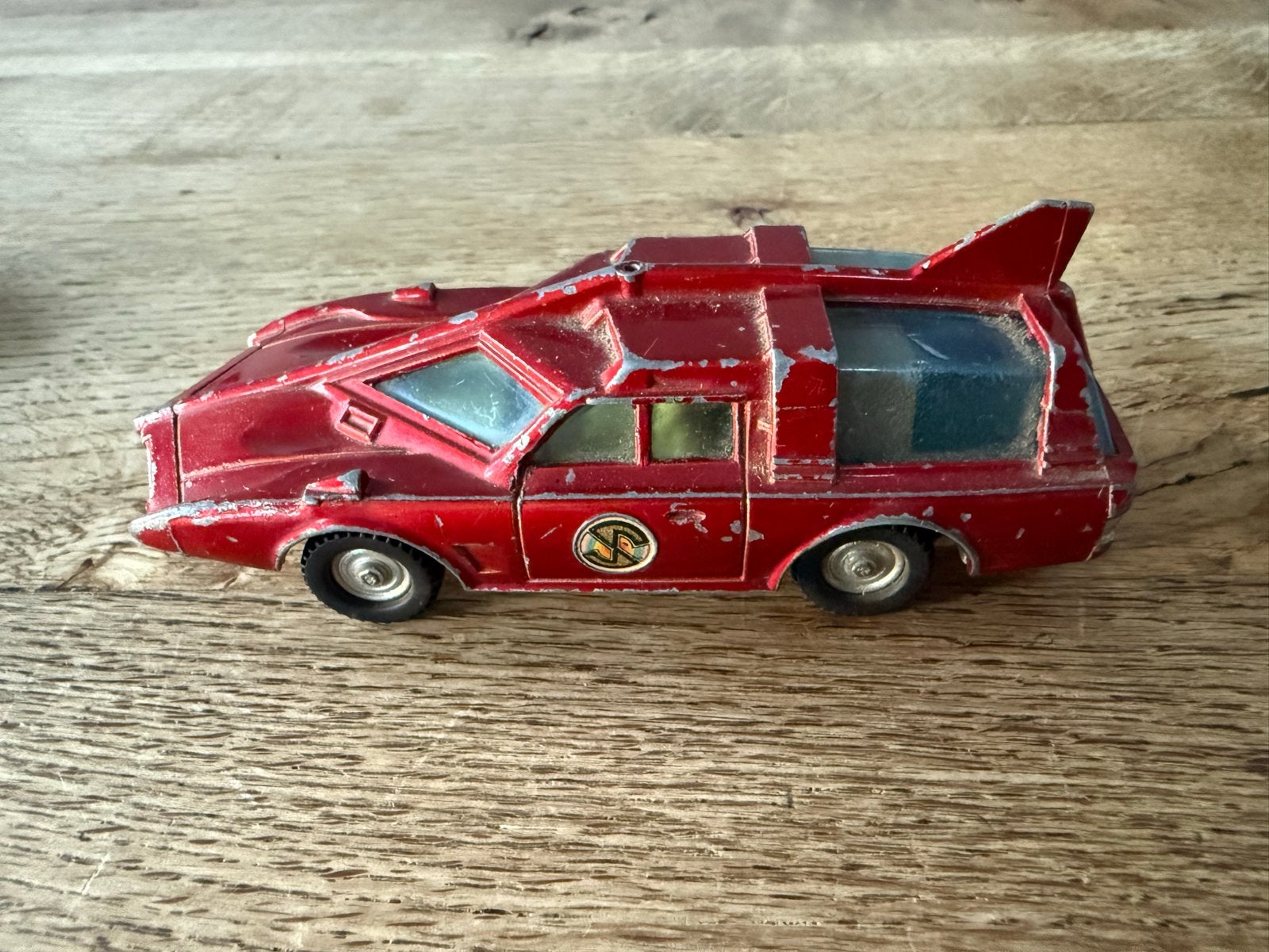 Vintage Dinky Toys Spectrum Patrol Car (Gerry Anderson), Ophalen of Verzenden, Gebruikt