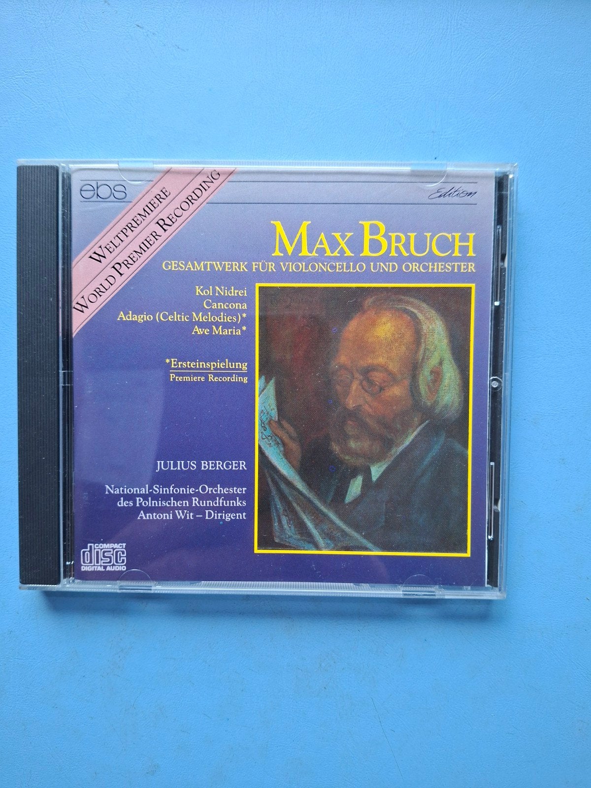Max Bruch - Gesamtwerk für Violoncello und Orchester CD, Overige componisten, Soloconcert, Ophalen of Verzenden, Zo goed als nieuw