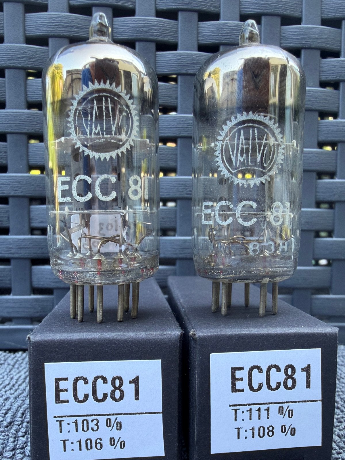 2 x Valvo ecc81 getest, Ophalen of Verzenden