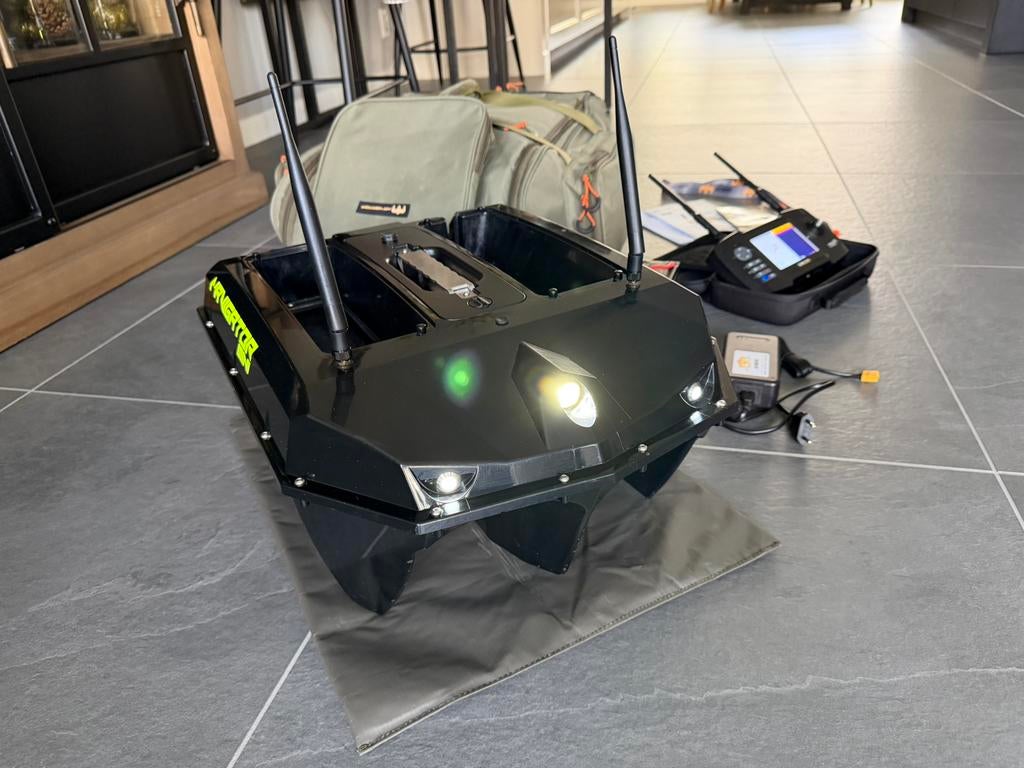 Navigator Mini met Toslon XR500 System GPS + Autopilot ZGAN, Ophalen, Zo goed als nieuw, Complete set