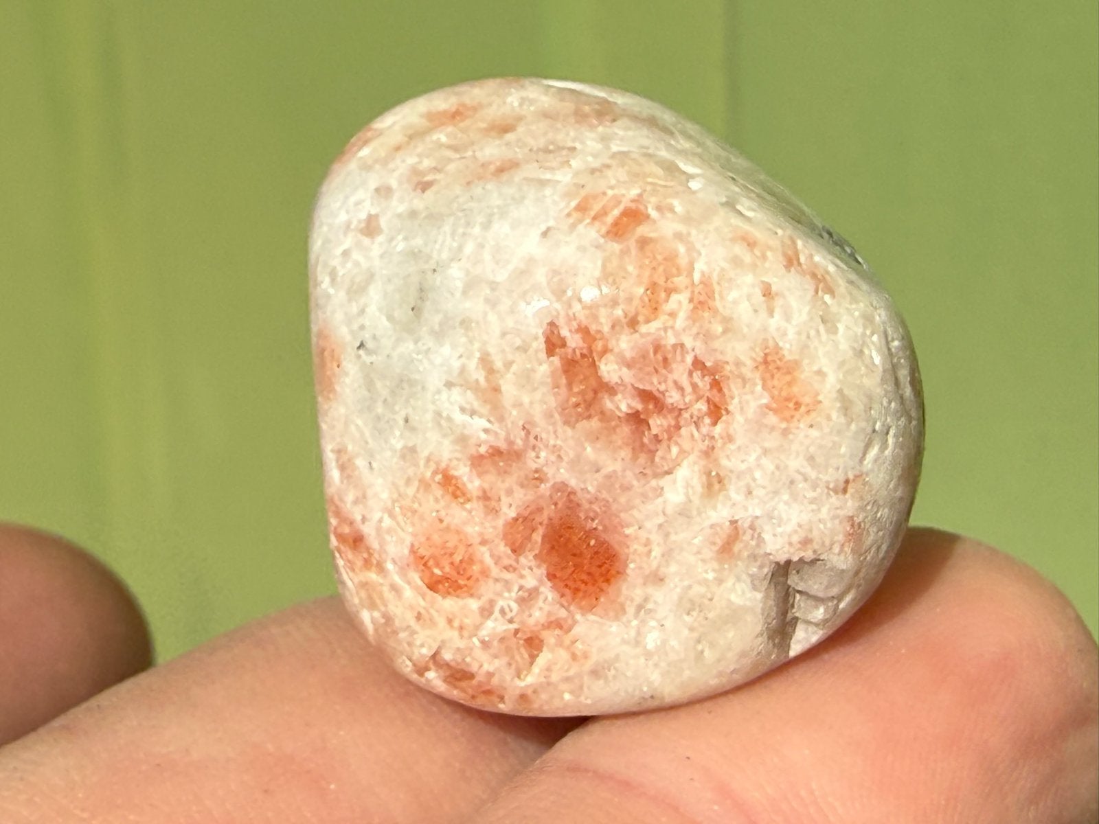 Zonnesteen broekzaksteen mineralen edelstenen, Ophalen of Verzenden, Mineraal