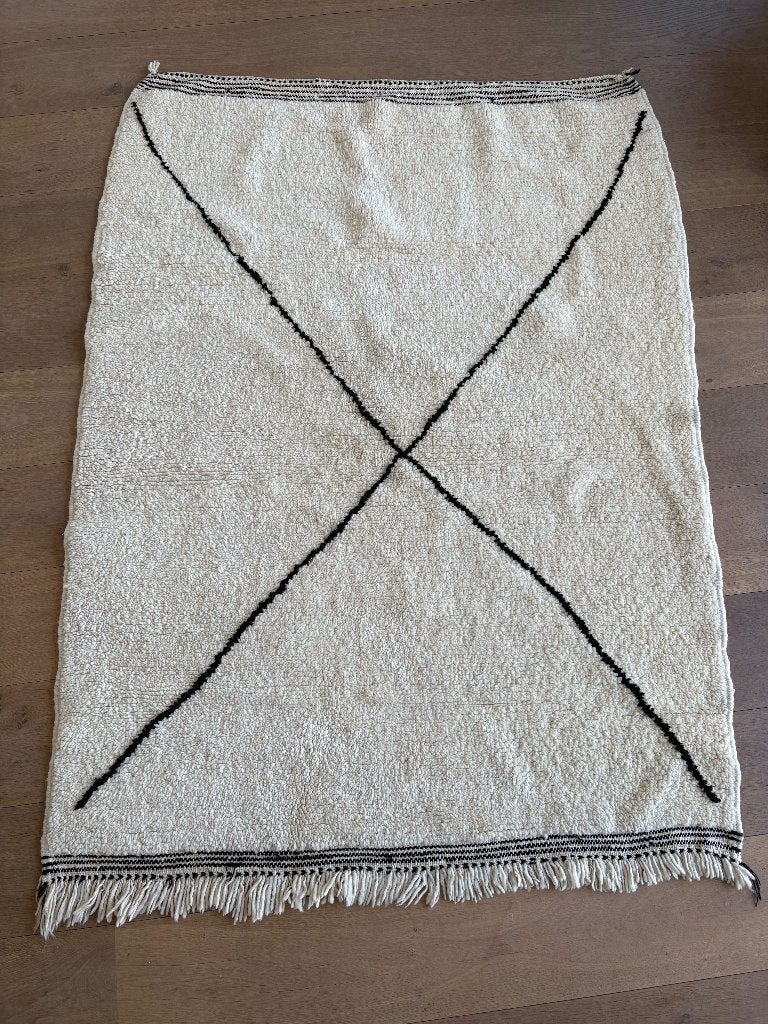 Beni Ouarain / Berber vloerkleed | 160 x 120 cm, Ophalen, 100 tot 150 cm, Zo goed als nieuw, 150 tot 200 cm