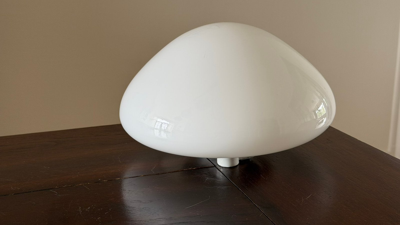 Vintage lamp wandlamp plafondlamp Wilhelm Wagenfeld Bauhaus, Gebruikt, 25 cm, Glas, Plafondlamp