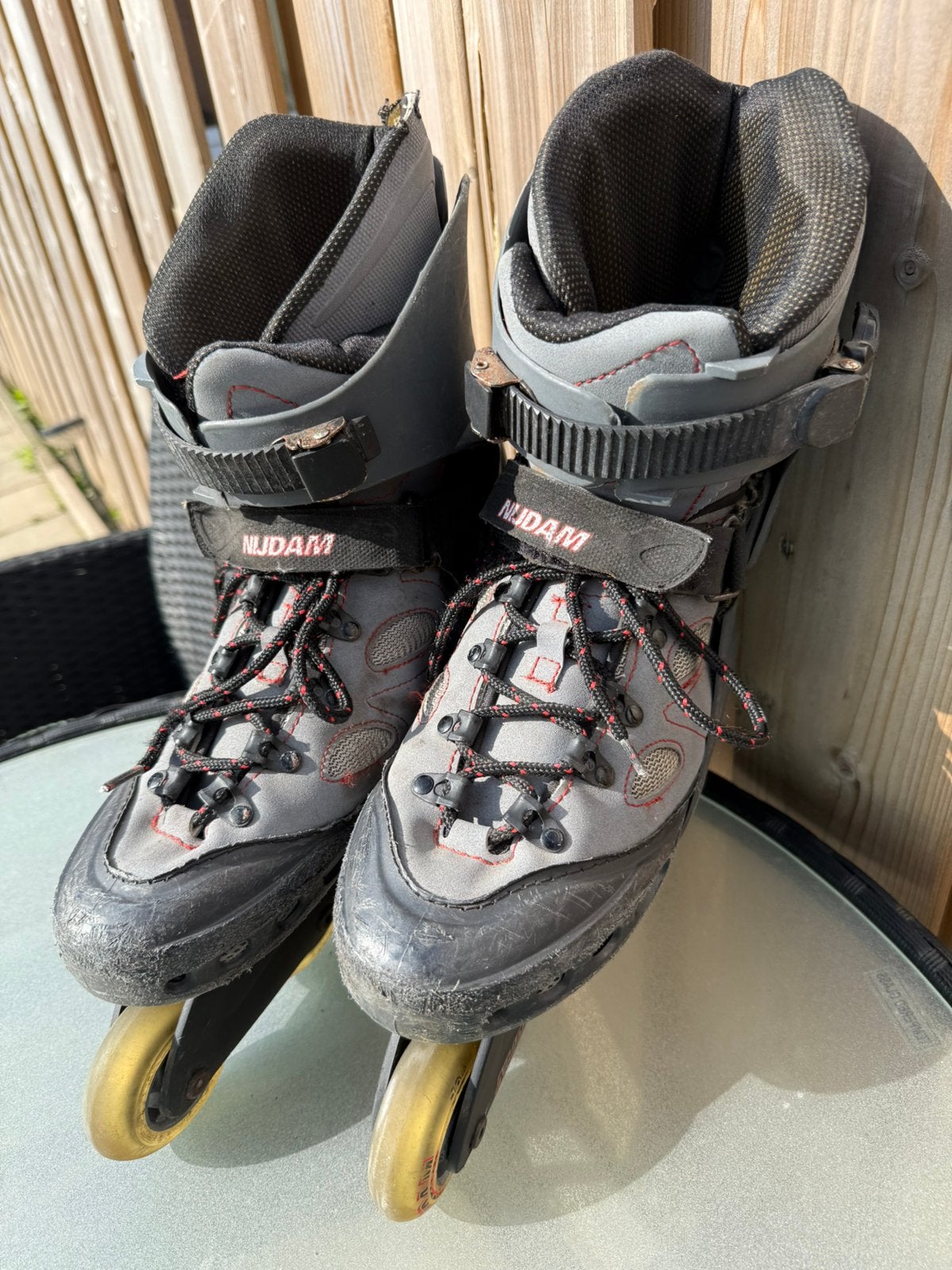 Nijdam Skeelers, Ophalen of Verzenden, Gebruikt, Inline skates 4 wielen