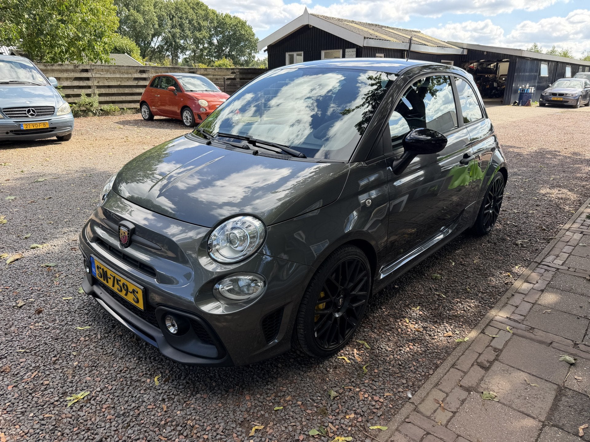 Fiat 500 1.4 T-Jet Abarth Competizione SABELT|CARBON|MOMO, Voorwielaandrijving, Gebruikt, Euro 6, 4 cilinders
