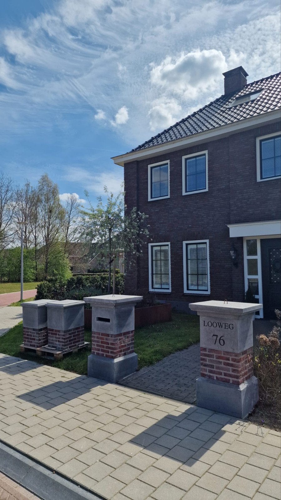 zuilen pilaren voor poort of hekwerk, Ophalen, 200 cm of meer, Draaipoort