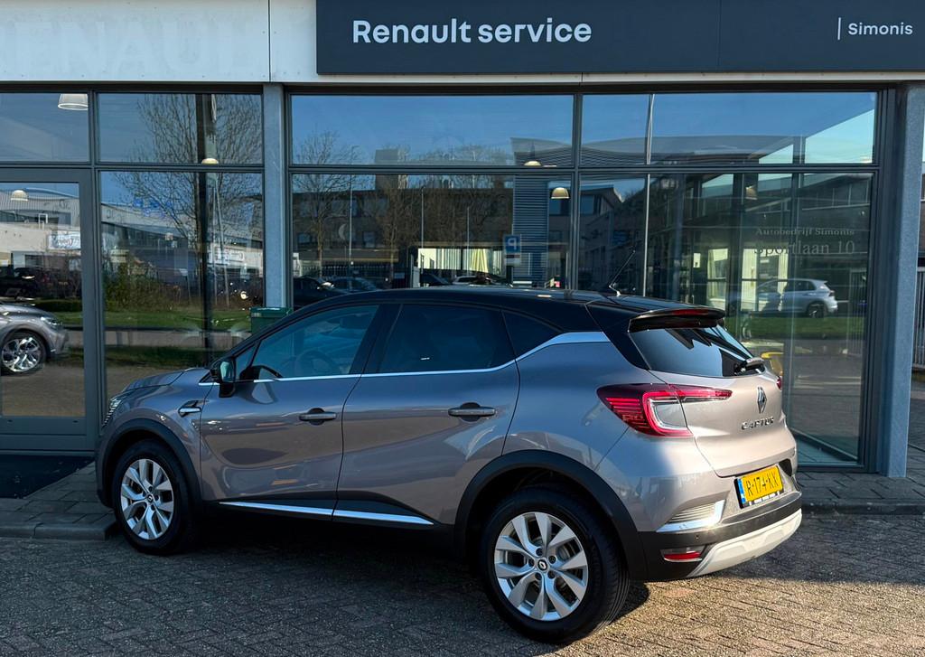 Renault Captur 1.0 TCe 90 Intens | Achteruitrijcamera | Appl, Voorwielaandrijving, Gebruikt, Parkeersensor, Leder en Stof