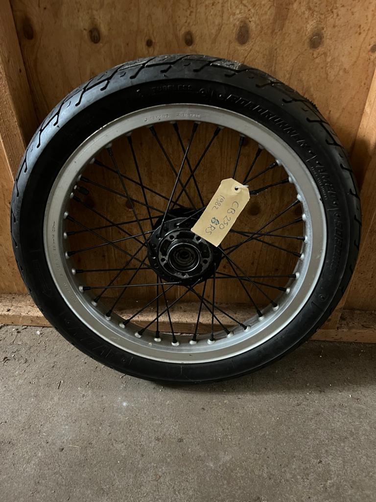 Honda CB 250 Voorwiel - Gebruikt (1982), Ophalen of Verzenden, Gebruikt