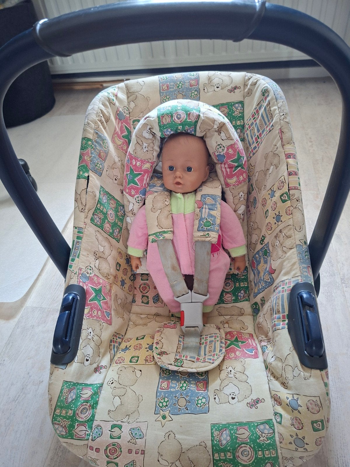 Maxi Cosi incl.baby verkleiner, regen/zonnekapje ., Ophalen, 0 t/m 13 kg, Maxi-Cosi, Gebruikt
