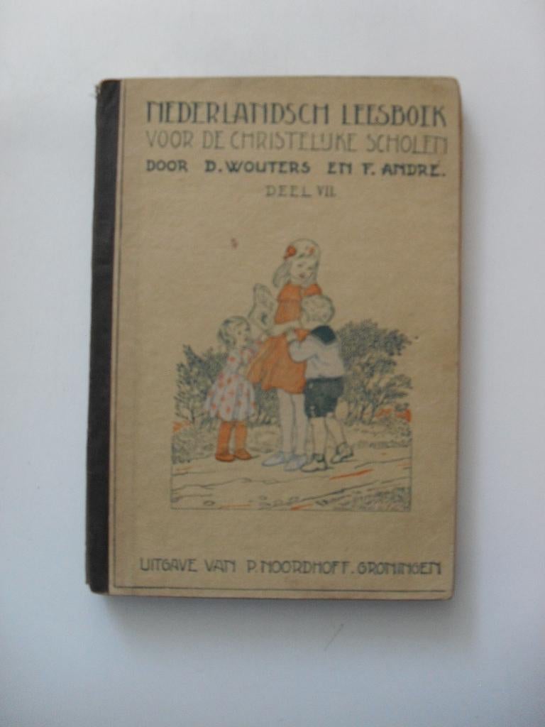 3x nederlandsch leesboek - d. wouters en f. andre -vd hulst, Ophalen of Verzenden