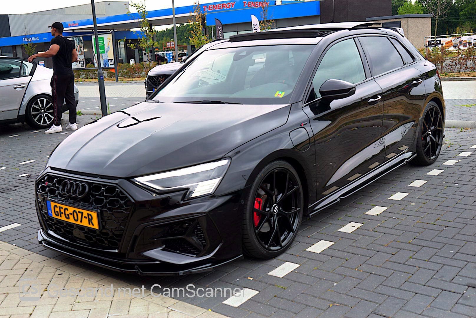 Audi A3 40 Tfsi e 204pk Phev S-tronic 2021 Zwart/rs3/s3/, Auto's, 4 cilinders, 1535 kg, Zwart, Plug-in hybride
