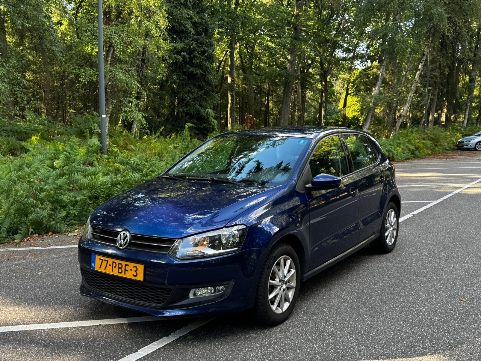Volkswagen Polo 1.4 16V FSI 63KW 2011 Blauw, Auto's, Voorwielaandrijving, 40 €/maand, 4 cilinders, Blauw