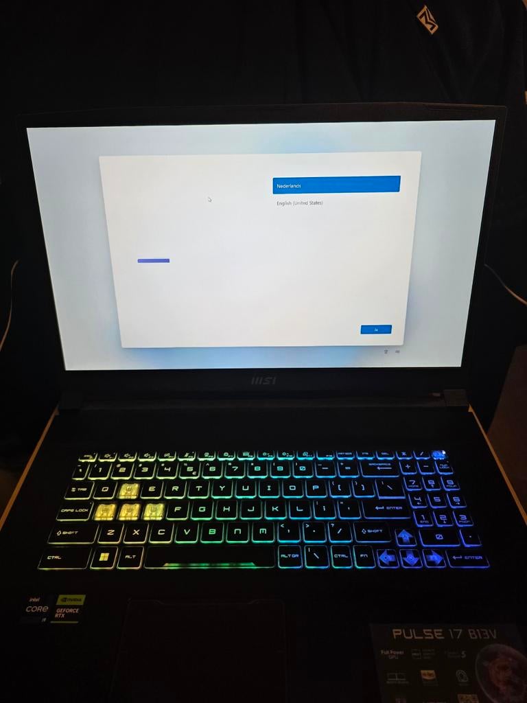 MSI Pulse 17 B13VGK Gaming Laptop., Computers en Software, Windows Laptops, Ophalen of Verzenden, Zo goed als nieuw, Gaming, 17 inch of meer