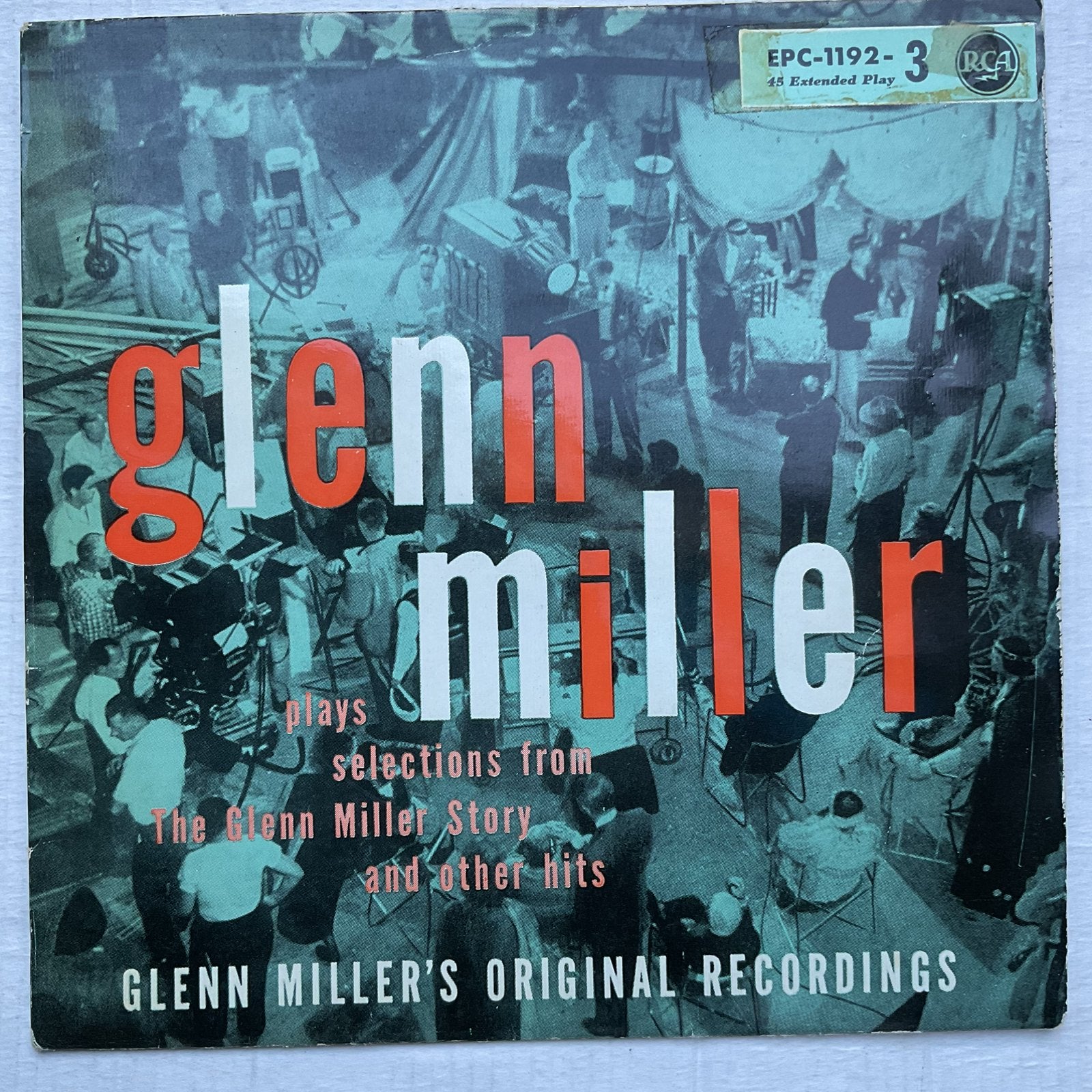 Glenn miller (3) - string of pearls  ( plus3 e.p.), Gebruikt, 7 inch, Ophalen of Verzenden, Pop