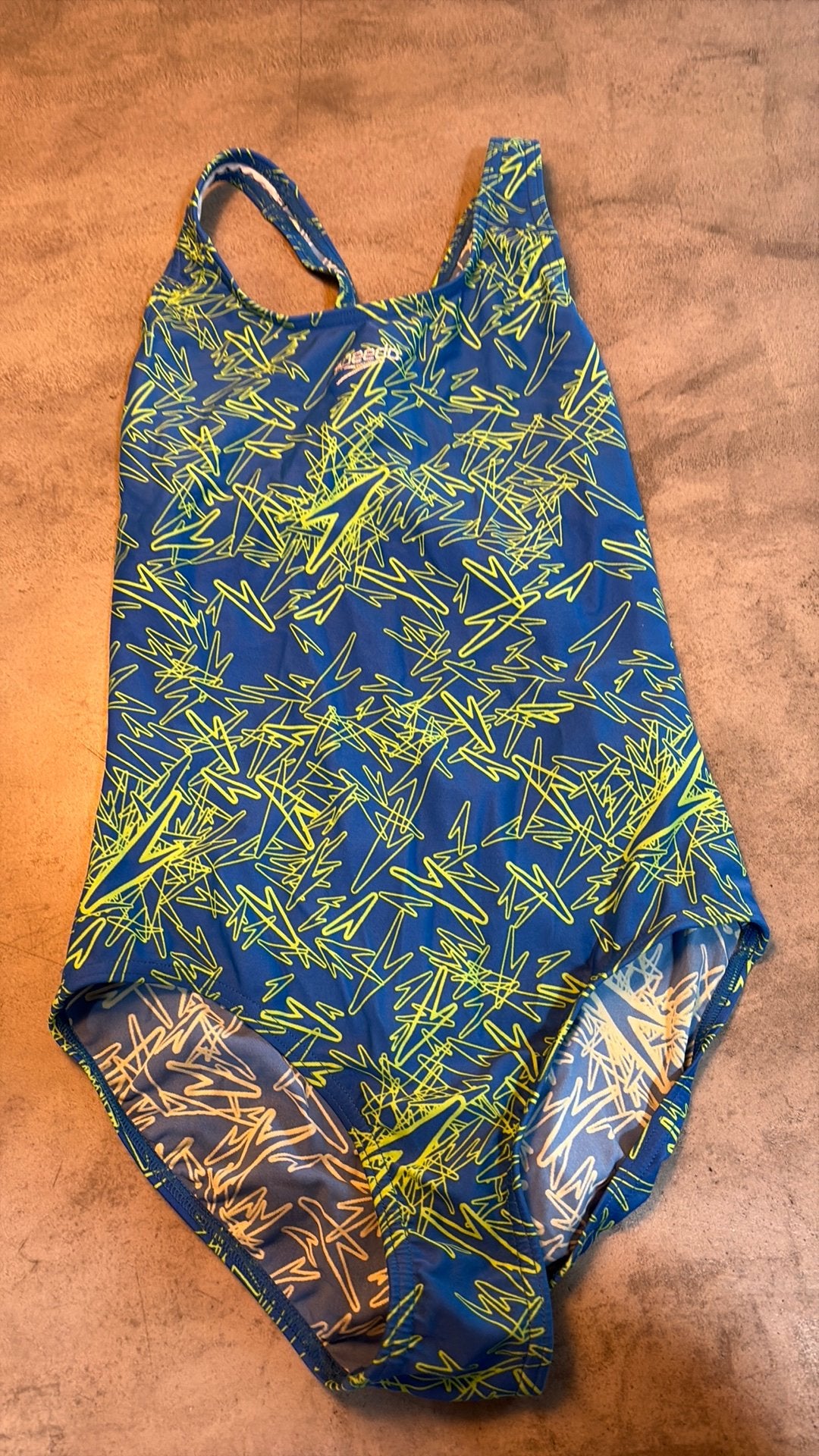 Speedo badpak zgan mt.176, Kinderen en Baby's, Kinderkleding | Kinder-zwemkleding, Ophalen of Verzenden, Zo goed als nieuw, Meisje