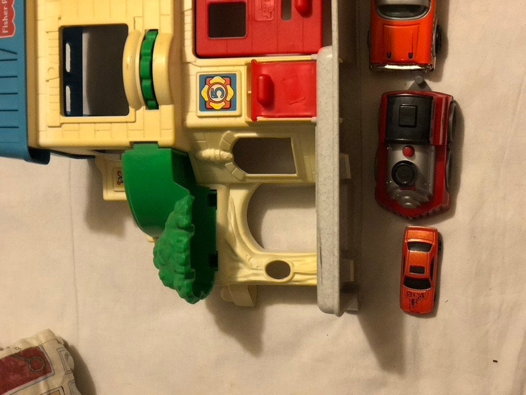 kinder garage met auto,s, Ophalen of Verzenden, Gebruikt, Jongen of Meisje