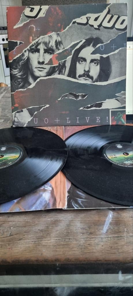 Status Quo - Live! Dubbel LP (1977), Cd's en Dvd's, Vinyl | Rock, Ophalen of Verzenden, Gebruikt, 12 inch, Poprock