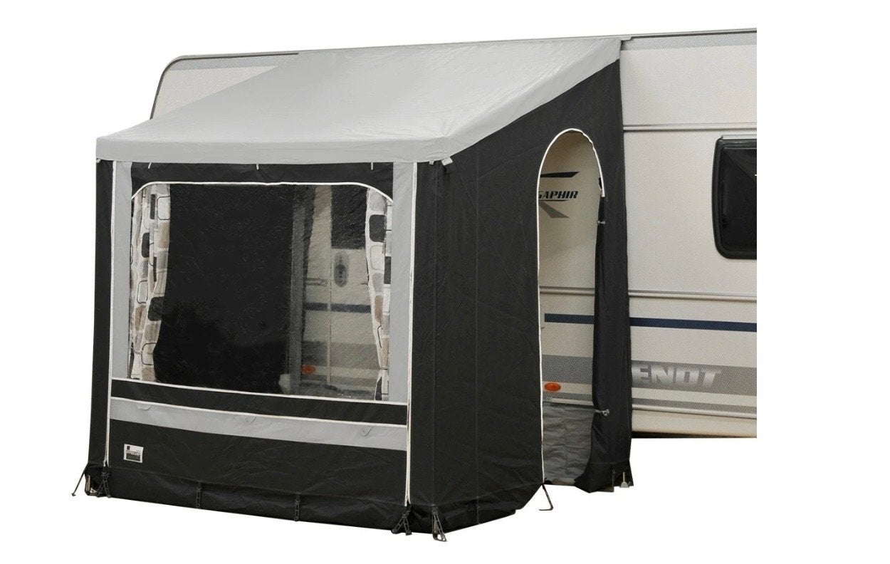 Nette winter voortent voor caravan, Caravans en Kamperen, Ophalen, Zo goed als nieuw